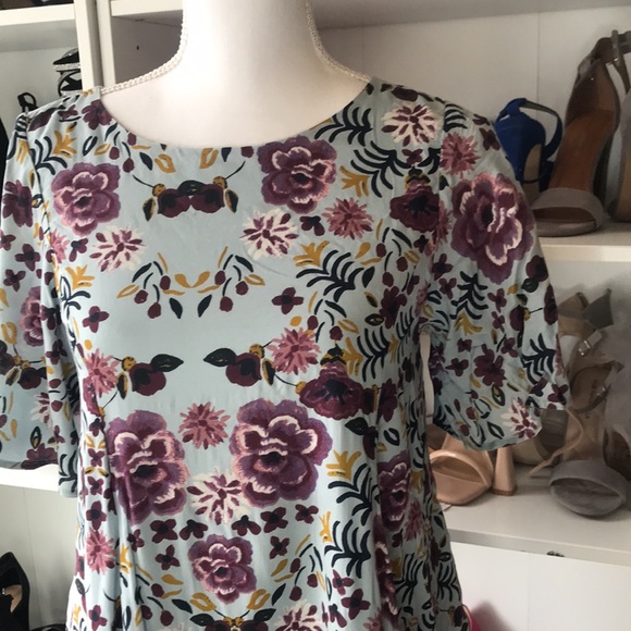 Kimchi Blue printed backless skater dress size S - Picture 2 of 8